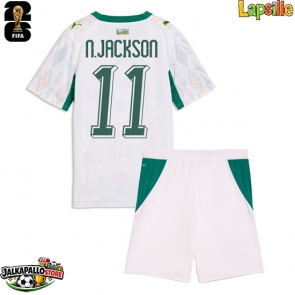 Senegal Nicolas Jackson #11 Kotipaita Lapsille MM-kisat 2026 Lyhythihainen (+ shortsit)